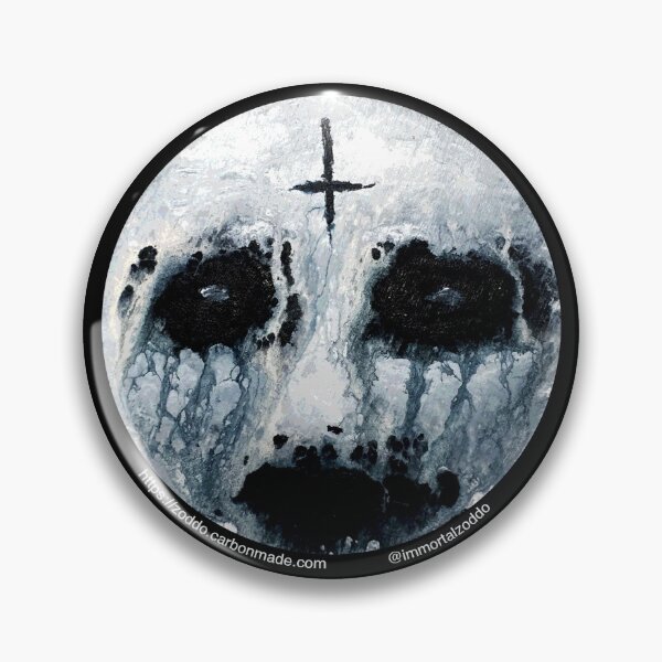 Item preview, Black Metal Face 3 Black Metal designed and sold by immortalzoddo.