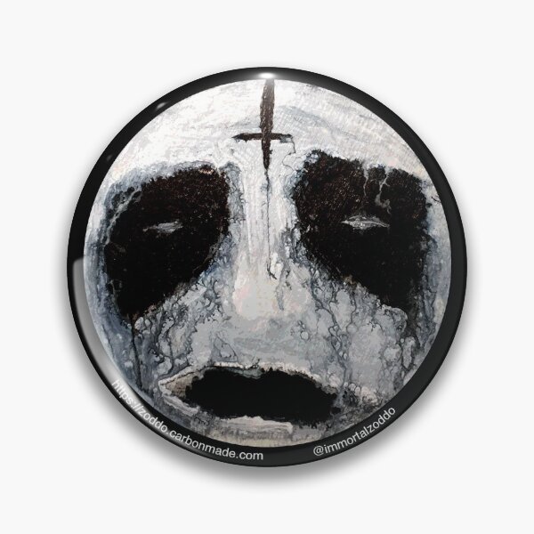 Item preview, Black Metal Face 8 Black Metal designed and sold by immortalzoddo.