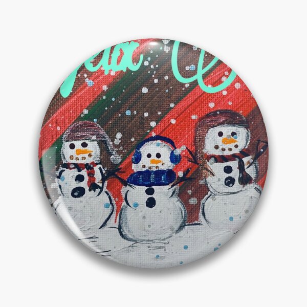 Item preview, 5 Little Snowmen - Joyeux Noël  designed and sold by RobynAIrving.