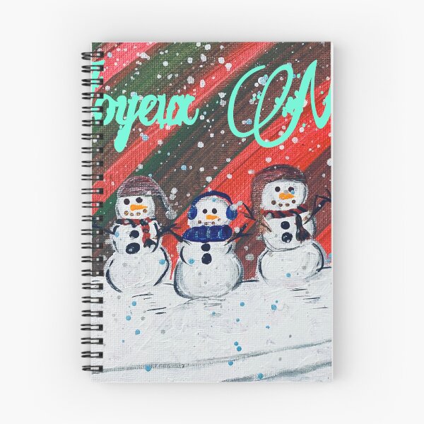 Item preview, 5 Little Snowmen - Joyeux Noël  designed and sold by RobynAIrving.