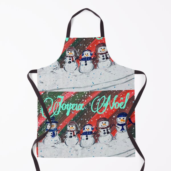 Item preview, 5 Little Snowmen - Joyeux Noël  designed and sold by RobynAIrving.