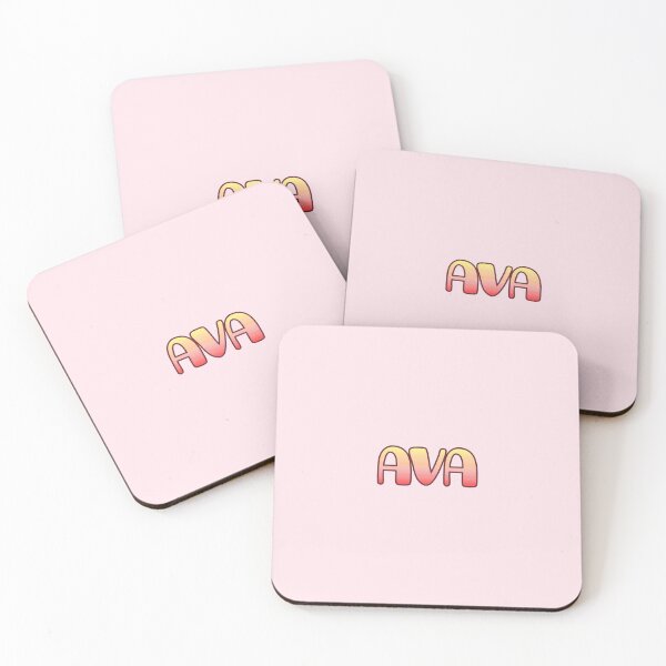 Item preview, Ava Sunset Name Design designed and sold by sunny-day-art.