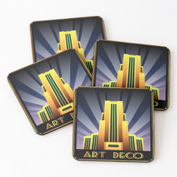 Item preview, Art Deco City of The Dreamer The Future designed and sold by 108dragons.