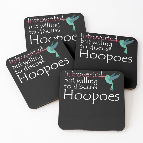 Item preview,  Introverted but willing to discuss Hoopoes Illustration designed and sold by Modag Zach.