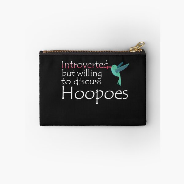 Item preview,  Introverted but willing to discuss Hoopoes Illustration designed and sold by Modag Zach.