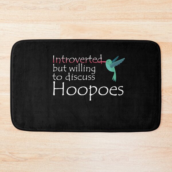 Item preview,  Introverted but willing to discuss Hoopoes Illustration designed and sold by Modag Zach.