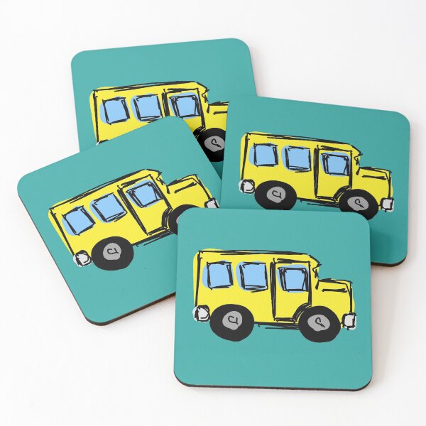 Item preview, School Bus designed and sold by SpookyMeerkat.