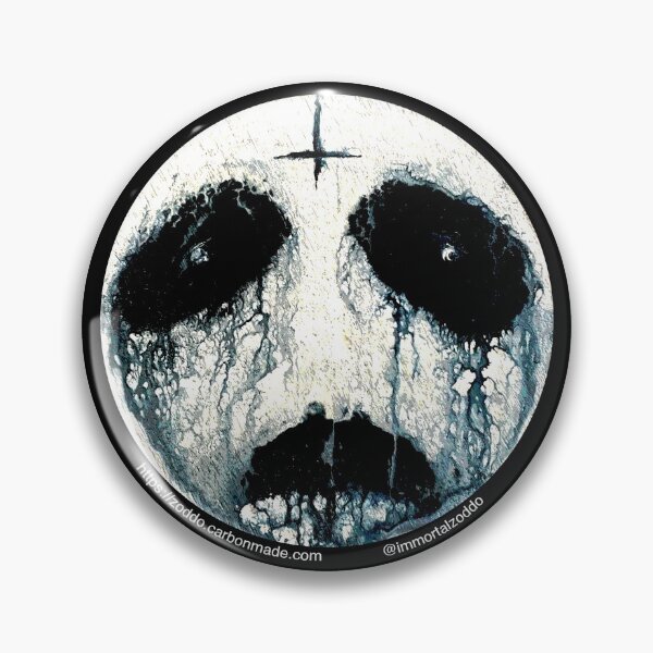 Item preview, Black Metal Face 1 Black Metal designed and sold by immortalzoddo.