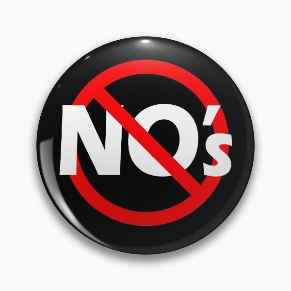 Item preview, No no's - Double Negative - Be Positive designed and sold by notstuff.