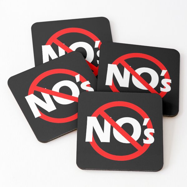 Item preview, No no's - Double Negative - Be Positive designed and sold by notstuff.