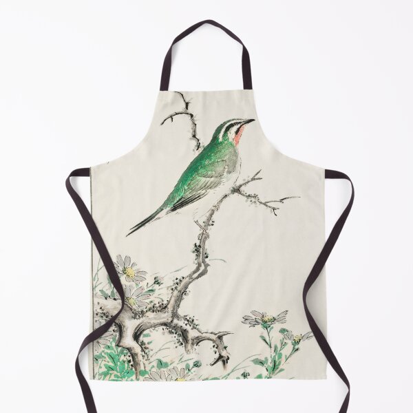 Item preview, ruby throat and wild camomile illustration 29510381888 designed and sold by Bird-Lore.