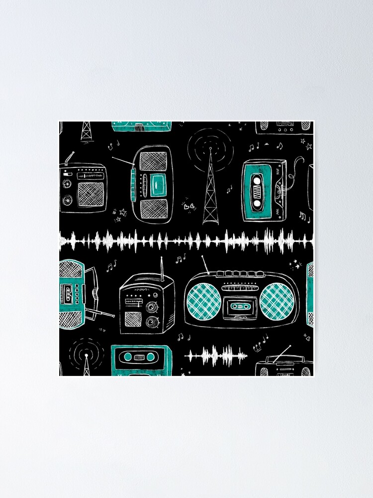 Radiowaves-Turquoise