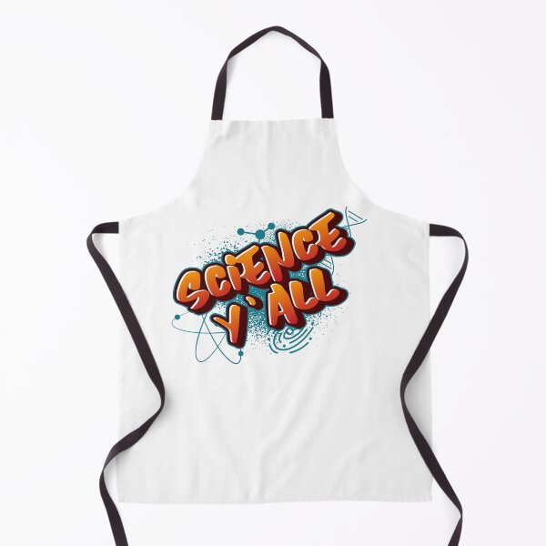 Item preview, Nerdy Science Y'All Colorful Graffiti Typography Design designed and sold by orbital-edge.
