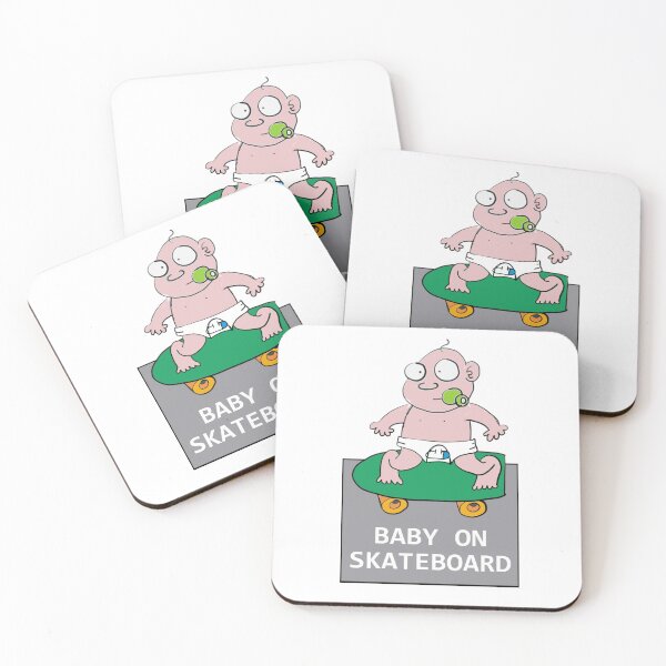 Item preview, Baby on Skateboard designed and sold by beerman70.