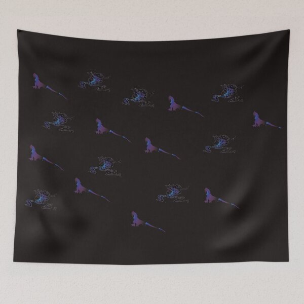 Item preview, Lizard and frog pattern (black) designed and sold by MsTyson.