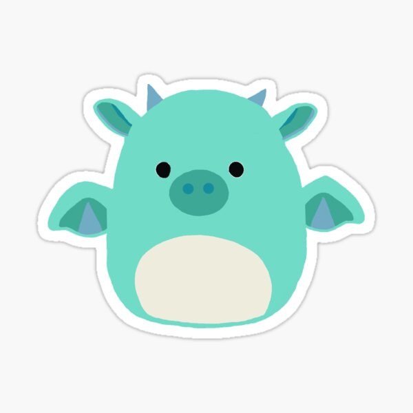 dragon squishmallow autocollant Sticker