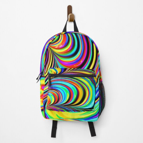 Item preview, Rainbow Fractal Tornadoes designed and sold by Elisabeth Lucas.