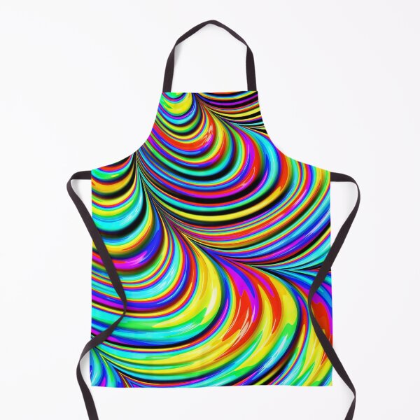Item preview, Rainbow Fractal Tornadoes designed and sold by Elisabeth Lucas.