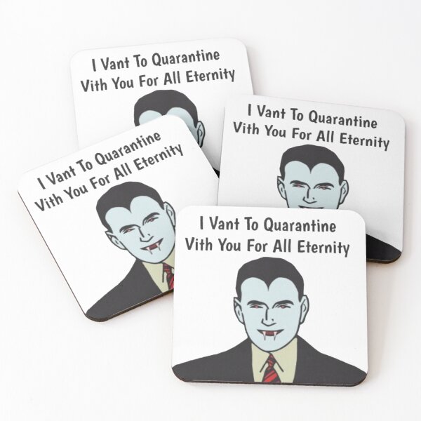 Item preview, Hot Creepy Vampire I Want To Quarantine With You For All Eternity designed and sold by ShajenDesigns.