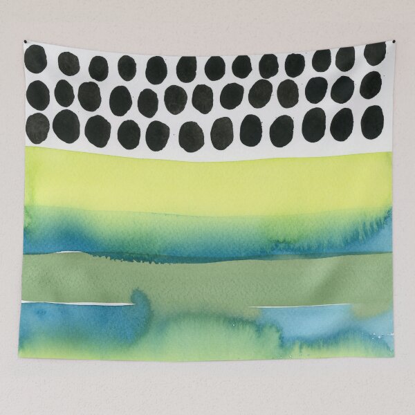 Item preview, Abstract Watercolor Painting designed and sold by PopwheelArt.