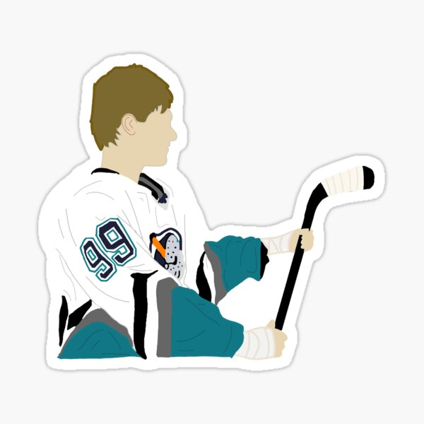 Mighty Ducks Varsity Warriors Jersey Stickers 