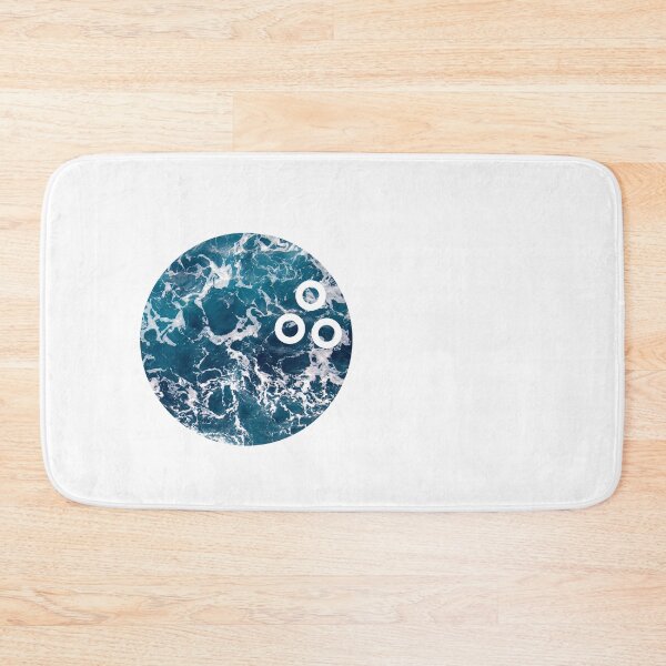 Item preview, Ocean bowling sticker ocean sport bowling watercolor sea wave sticker designed and sold by Yenon.
