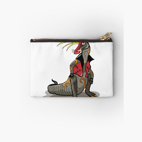 Item preview, Illustration of a Hadrosaurus dinosaur dressed as a punk. designed and sold by StocktrekImages.