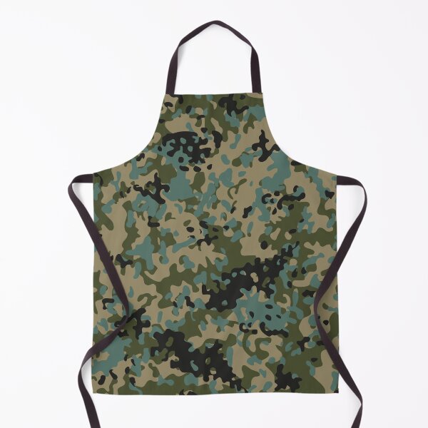 Item preview, Camouflage Black OD Green Flat Dark Earth Teal Wetland Camo designed and sold by Cyberty.