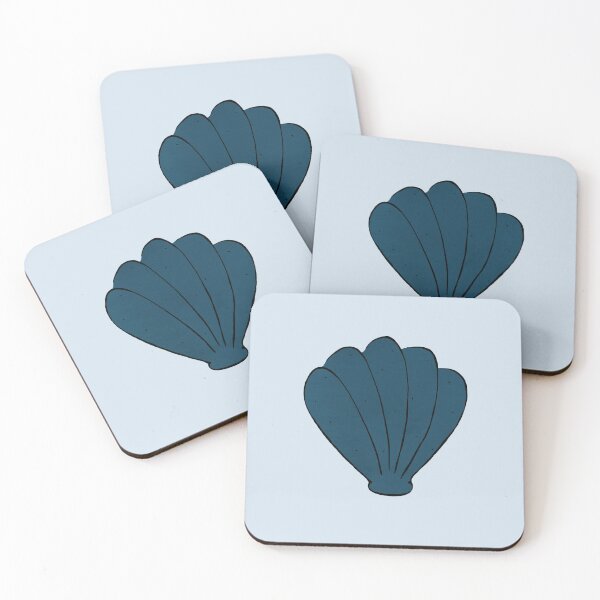 Item preview, Teal Seashell designed and sold by tifft.