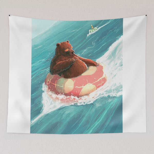 Item preview, A Bear That Knows How to Chill  designed and sold by Paula Statskey.