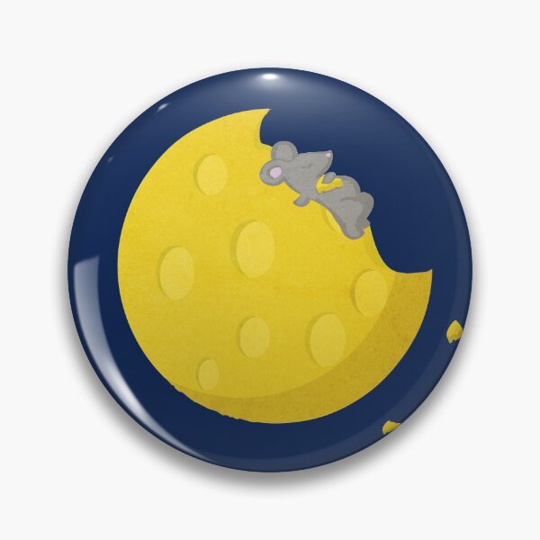 Item preview, "If I could take a mouse to the moon…" designed and sold by Midnight Coffee.