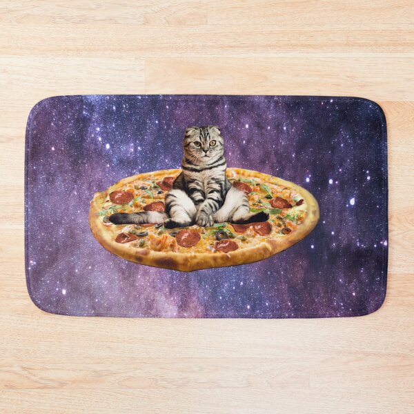 Item preview, Pizza Cat in Space designed and sold by MeowMerch.