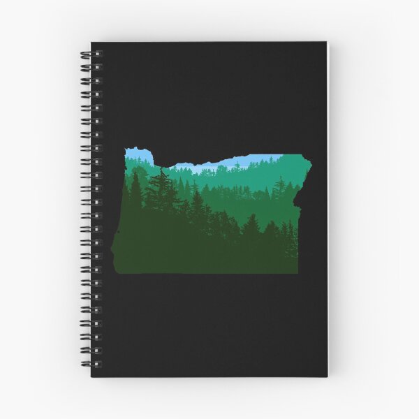 Item preview, Evergreen Forest Oregon State Outline designed and sold by CJS-Art.
