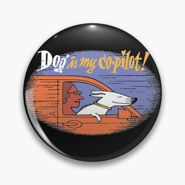 Item preview, Dog Is My Co-Pilot! designed and sold by Marc Hempel.