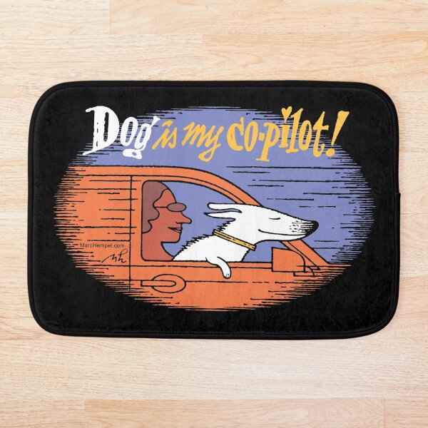 Item preview, Dog Is My Co-Pilot! designed and sold by Marc Hempel.