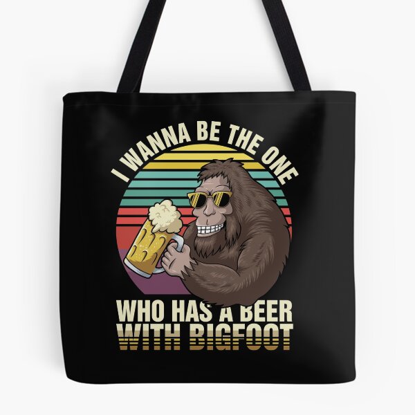 Item preview, Beer with Bigfoot designed and sold by PrintedLemon.