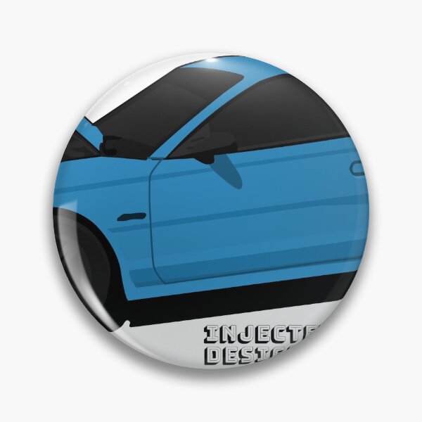 Item preview, Grabber Blue SN95 Mustang GT Side Angle designed and sold by InjectedDesigns.