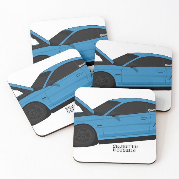 Item preview, Grabber Blue SN95 Mustang GT Side Angle designed and sold by InjectedDesigns.