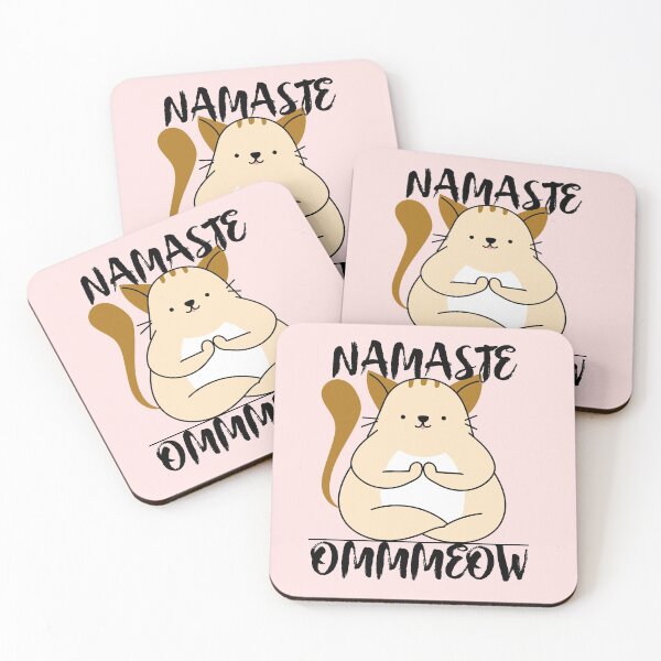 Item preview, NAMASTE Kittie T-shirt & Prints  designed and sold by MVD Store.