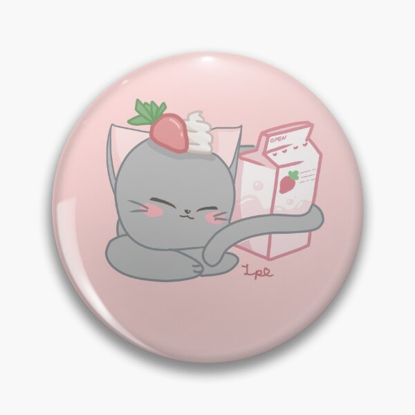 Item preview, Strawberry Milk Cat  designed and sold by ConMeo.