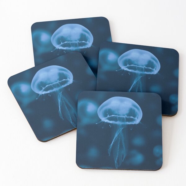 Item preview, Blue Transparent Sea Jellyfish designed and sold by Alladin7.