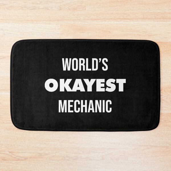 Item preview, World's Okayest Mechanic designed and sold by anexperiment.
