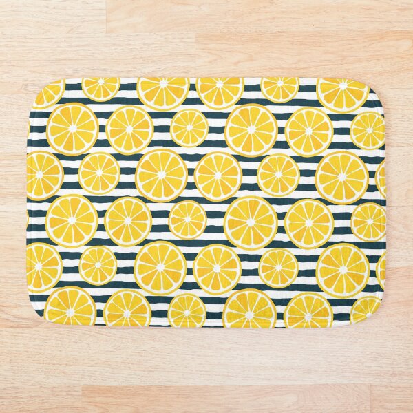 Item preview, Lemons and Stripes designed and sold by Artcraft-Ink.