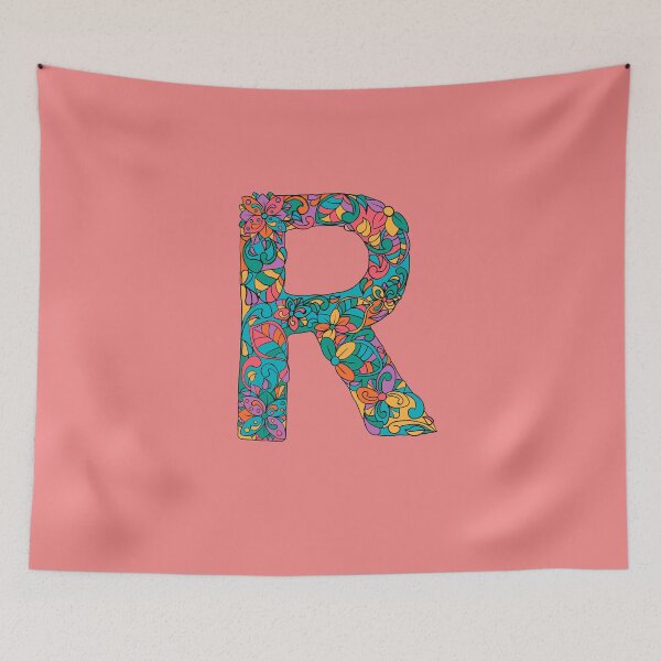 Item preview, Letter R Monogram personalized name print  designed and sold by melbournegirl.