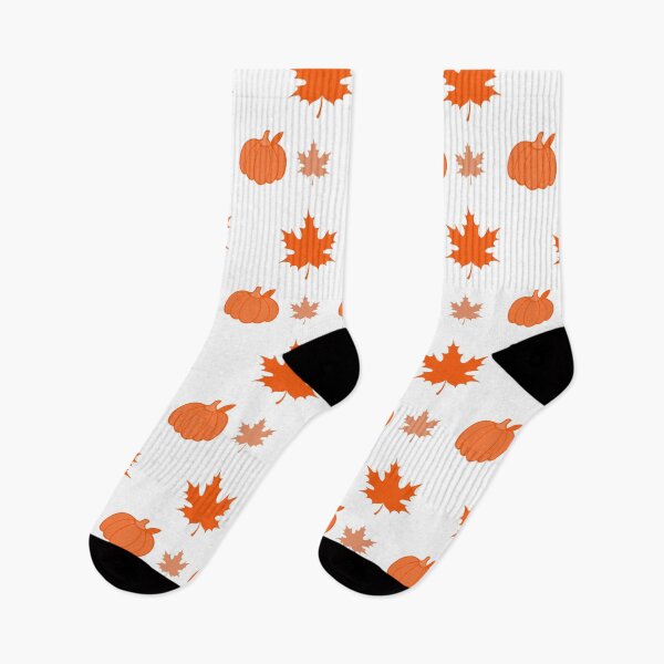 Item preview, Fall Leaves and Pumpkins designed and sold by Poetic Patterns Studio.