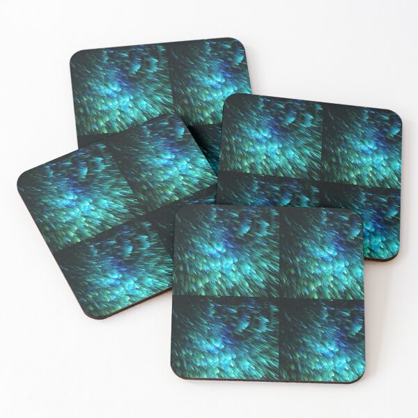 Item preview, Trippy Blue Green Pixel Glitch designed and sold by Shoegaze Shop.