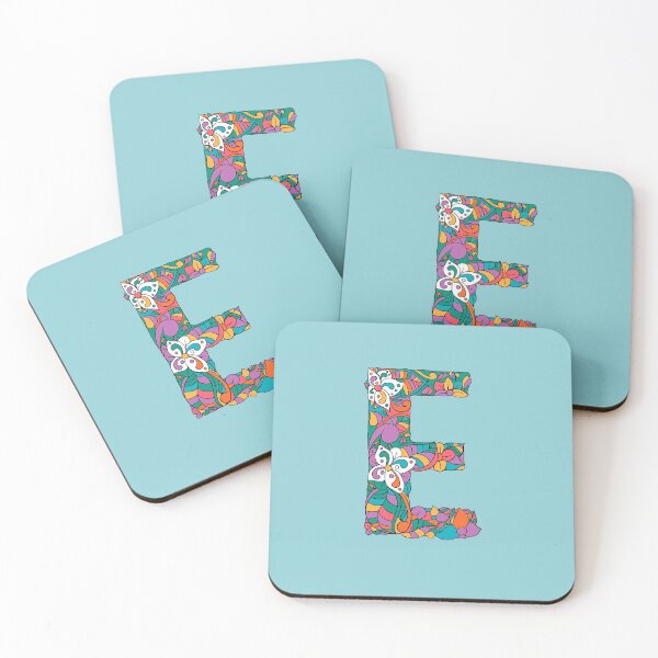 Item preview, Letter E Monogram personalized name print  designed and sold by melbournegirl.