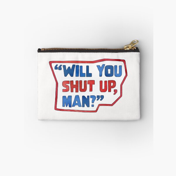 Item preview, will you shut up man - biden trump debate watercolor typography designed and sold by cameronbaba.