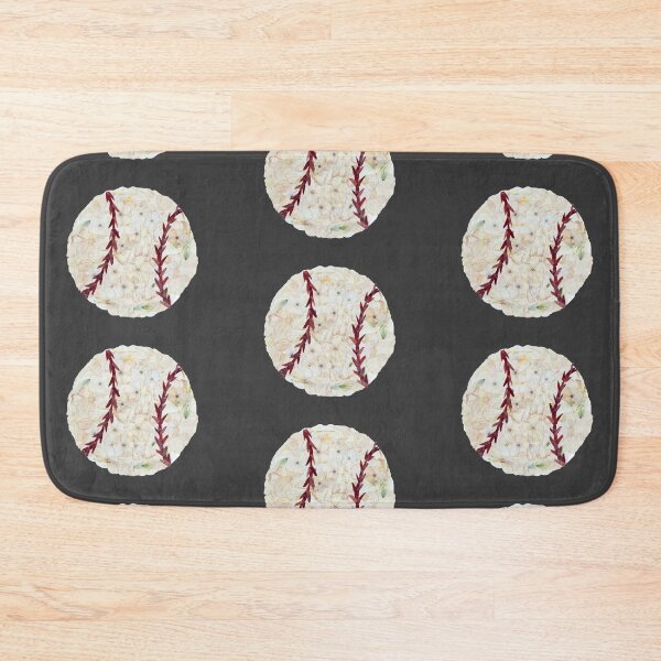 Item preview, Pressed Flower Baseball Design, Baseball Art, Pressed Flowers designed and sold by PressedbyHNL.