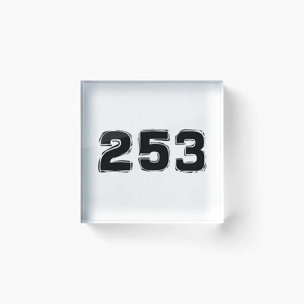 Item preview, 253 Tacoma Area Code Washington designed and sold by Ivan926.